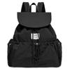 Schoolbag Japan and South Korea New Casual Backpack Large Capacity Backpack Commuter Drawstring Flip School Bag Lightweight Travel Backpack
