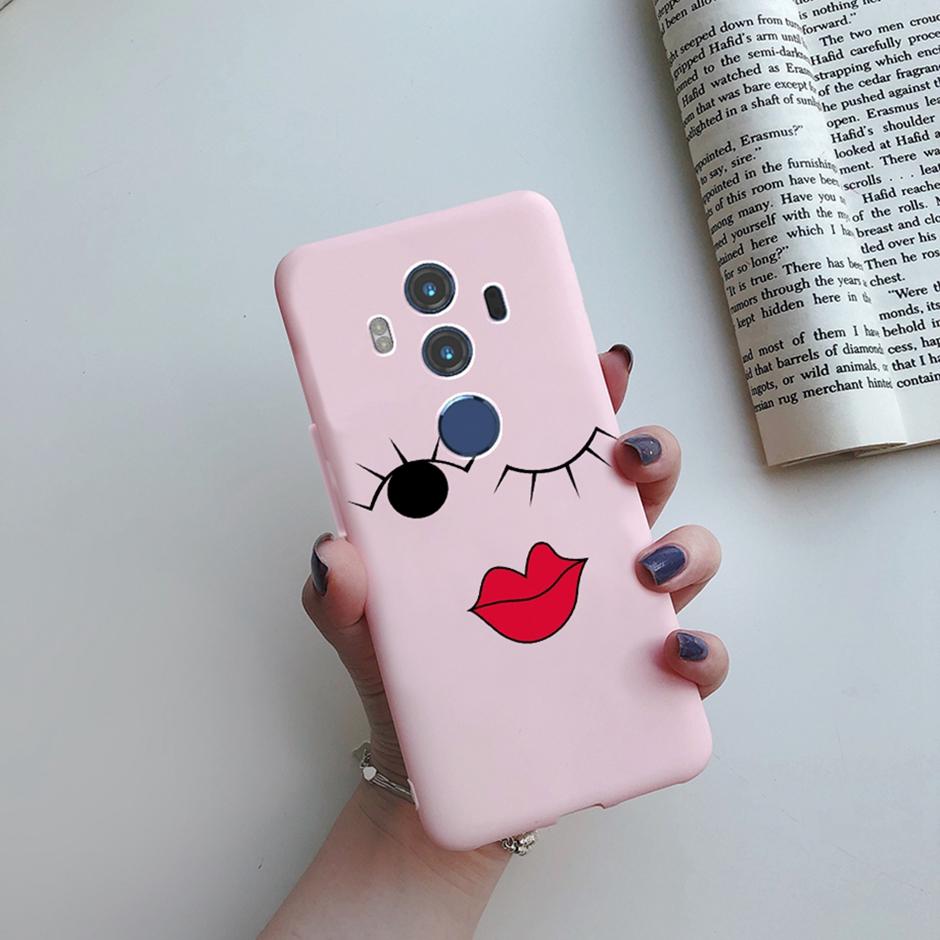 Für Huawei Mate 10 Hülle Huawei Mate 10 Pro Rückabdeckung Silikon Weiche Handyhüllen Für Mate 10 10Pro Hülle Kamera Schutz Fundas