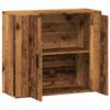 Sideboard Rustic Wood Look 80 x 33 x 70 cm Engineered Wood