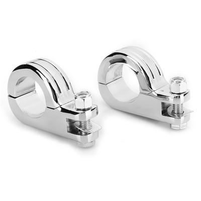38mm 1.5in Universale Fußraste Fußrastenhalterung P-Klemme Motorradzubehör Passend für Honda(Galvanisieren )
