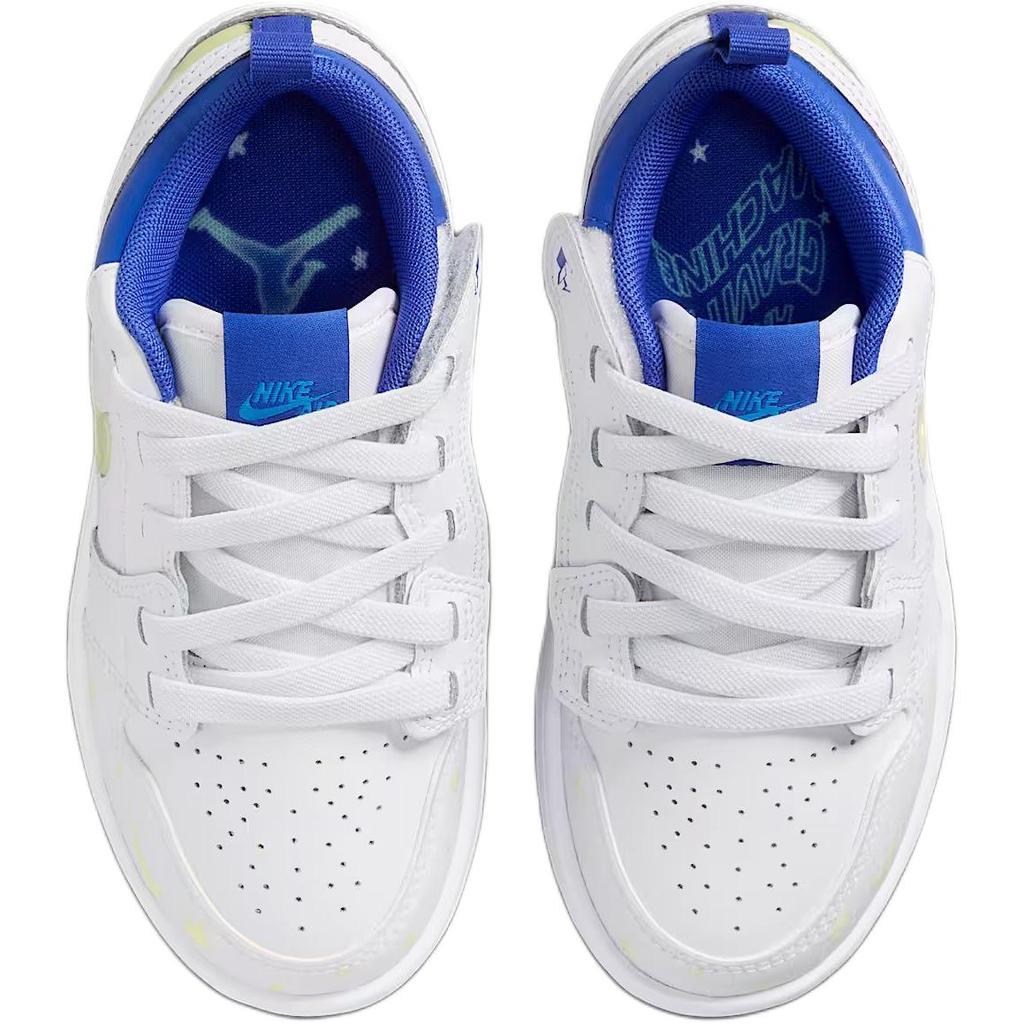 New Nike Abrasion Resistant Support Cushioning Low Top Kids' Skateboarding Shoes White Kids' HJ9956-100