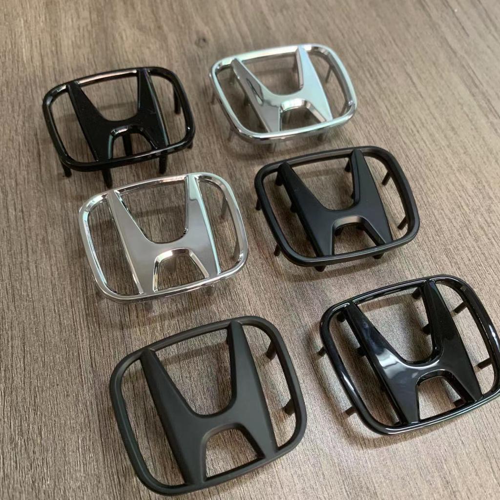 50/53mm ABS Car Steering Wheel Emblem Sticker Accessories For Honda Civic FIT Accord Prelude CRV 5th City CRZ CRX Jazz HRV Pilot