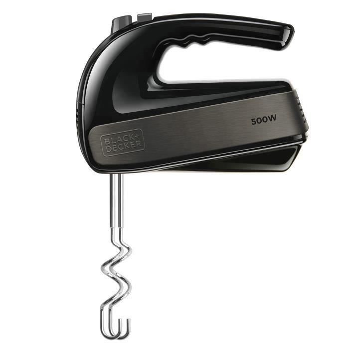BLACK & DECKER - Batteur - 500W - Noir - BXMX500E