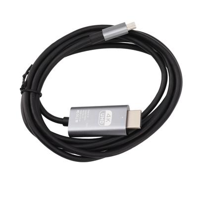כבל Type C ל-HD Multimedia Interface 4K 30Hz הכנס והפעל UHD USB C ל-HD Multimedia Interface