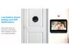 Tuya Smart WiFi Electronic Peephole Doorbell: Wireless Graffiti Camera with Remote Control.
