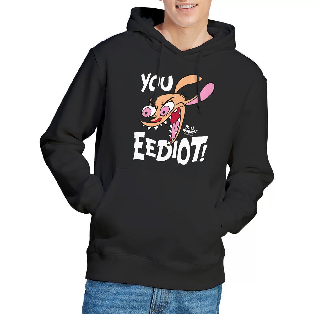 Ren & Stimpy Mens You Eediot! Hoodie