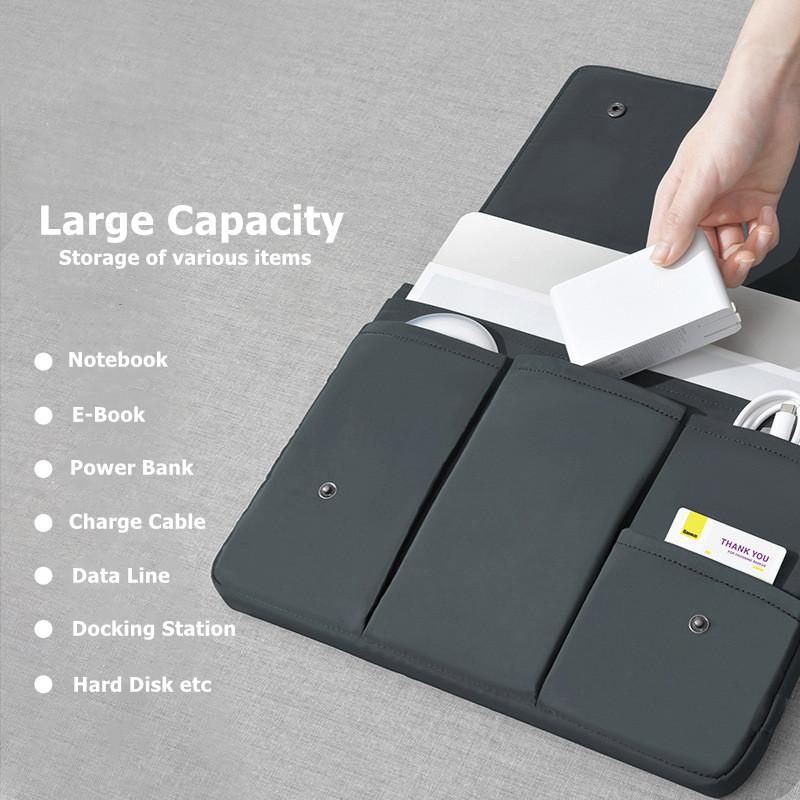 Laptop Sleeve for Macbook Pro 13 14 15 16 Inch Case Portable Tablet Bag Notebook Cover for Macbook Air ASUS Thinkpad Dell Mi
