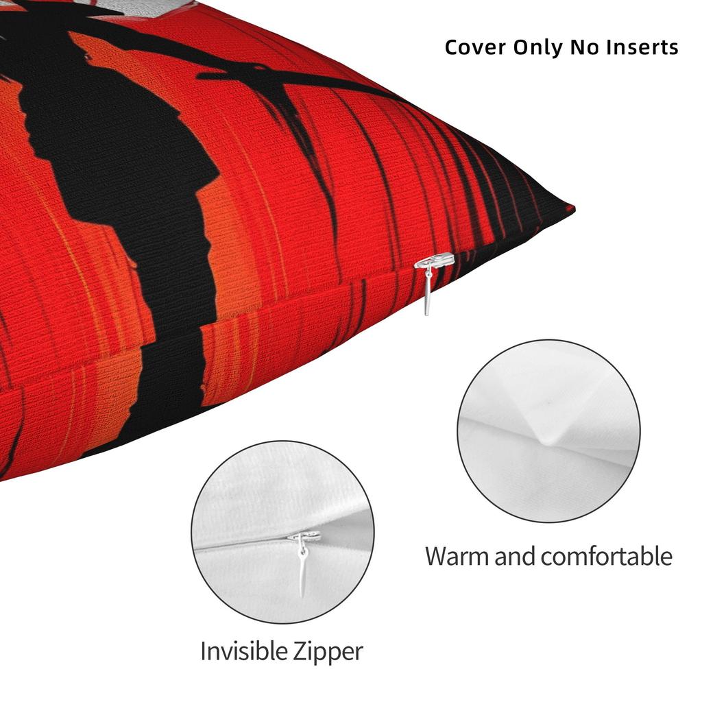 Ultrakill V1 V2 Shooting Game Pillowcase Print Polyester Cushion Cover Decorative Hell is Full Throw Pillow Case Cover Square