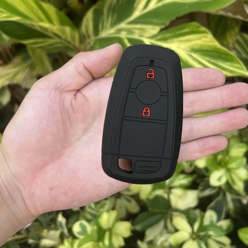 

Silicone Car Key Cover Case For Ford Maverick Focus Edge Explorer Expedition Everest Fusion Mondeo Mustang Raptor Bronco Key