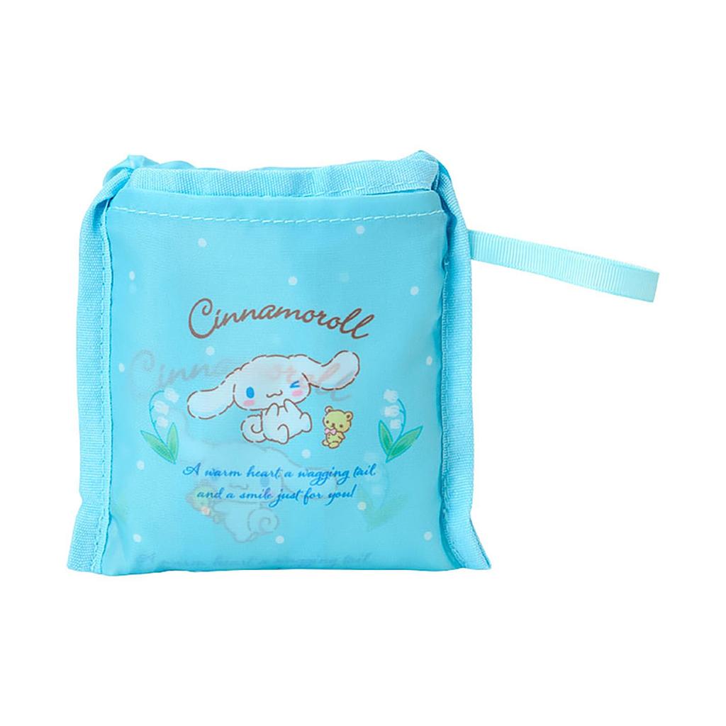 Sanrio Cinnamoroll Lunch Eco My Shopping 26cm W x 20cm D x 727024 Bag, Bag, Bag, Polyester, Approx. 35.5cm H,