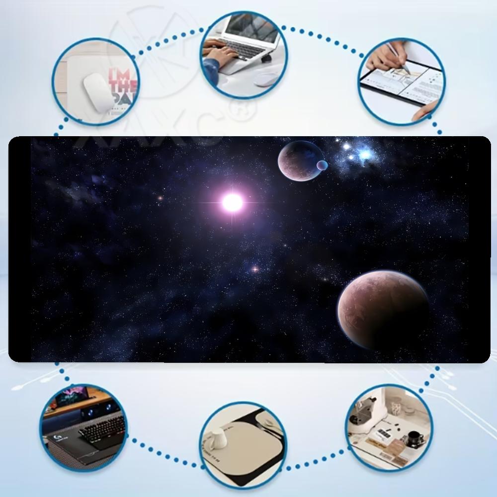 Mouse Carpet Mause Pad Gamer Galaxy Keyboard Mat Pads Gaming Desk Protector Laptops Large Xaxc Cartoon Xxl Deskmat Mats Cute