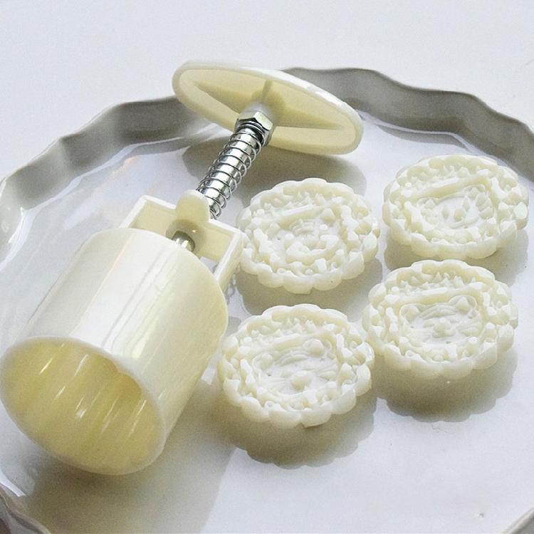 50g Cute Tiger Shape Plastic Mooncake Molds Mooncake Mold DIY Baking Accessories