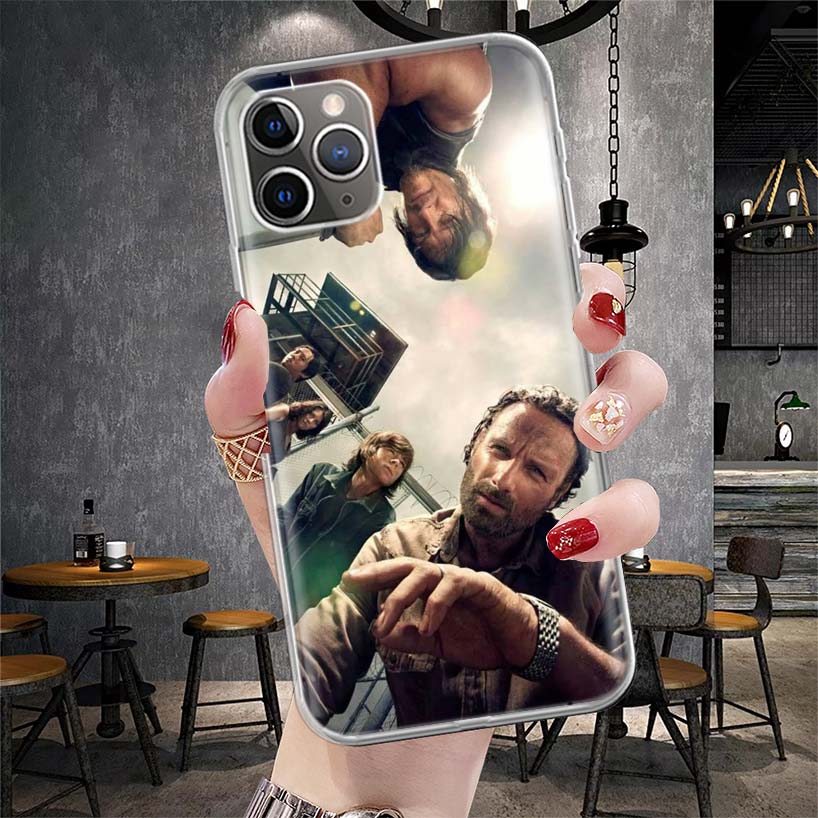 

The Walking Deads TV Soft Phone Case For IPhone 11 17 Air 16E 16 Pro Max 15 + 14 Plus 13 Mini 12 Apple 7 SE 8 Fundas Coque 11 17 iPhone 14 Plus