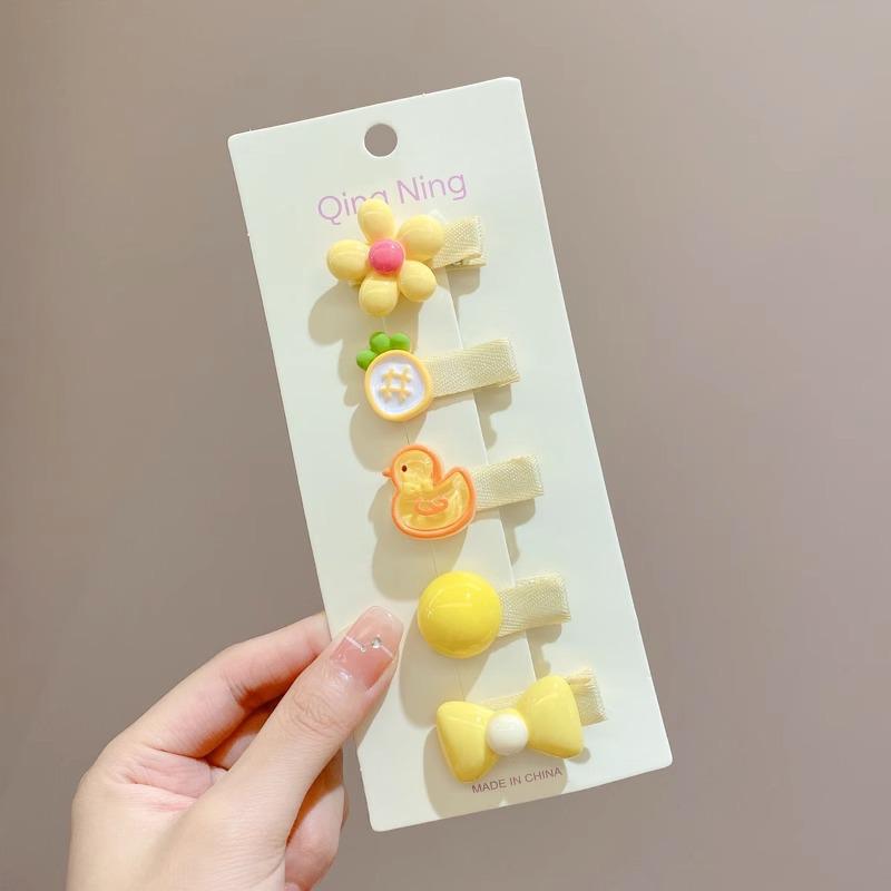 Adorable No-Damage Hair Clips for Baby Girls