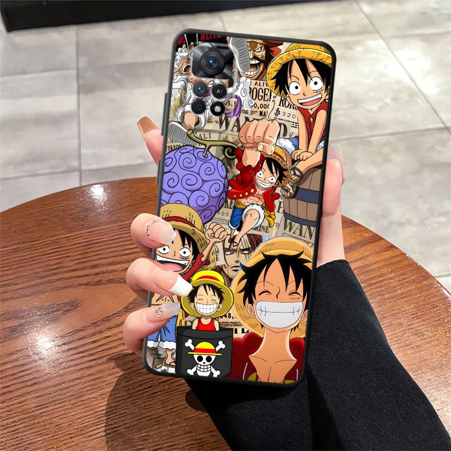 Cartoon One Pieces Funda Phone Cover Case for Xiaomi Redmi Note 11 13 Pro Plus 11s 12s 12 Pro 9 10S 9S 7 8 14 10