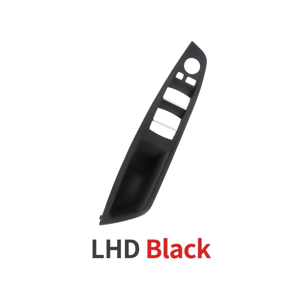 Front Inner Door Handle Interior Door Panel Driver Switch Frame Storage Box Cover Fits