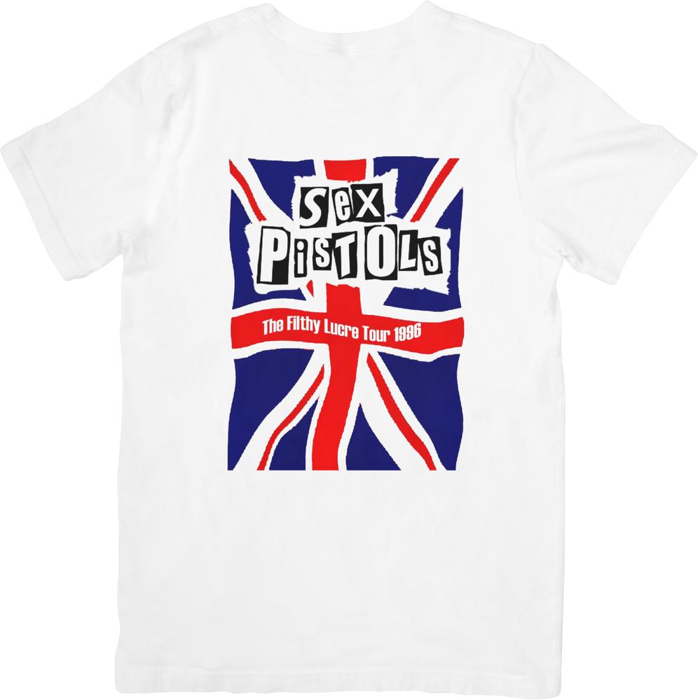 Sex Pistols Vintage Retro Fit for Unisex Women Quality Cotton TShirts