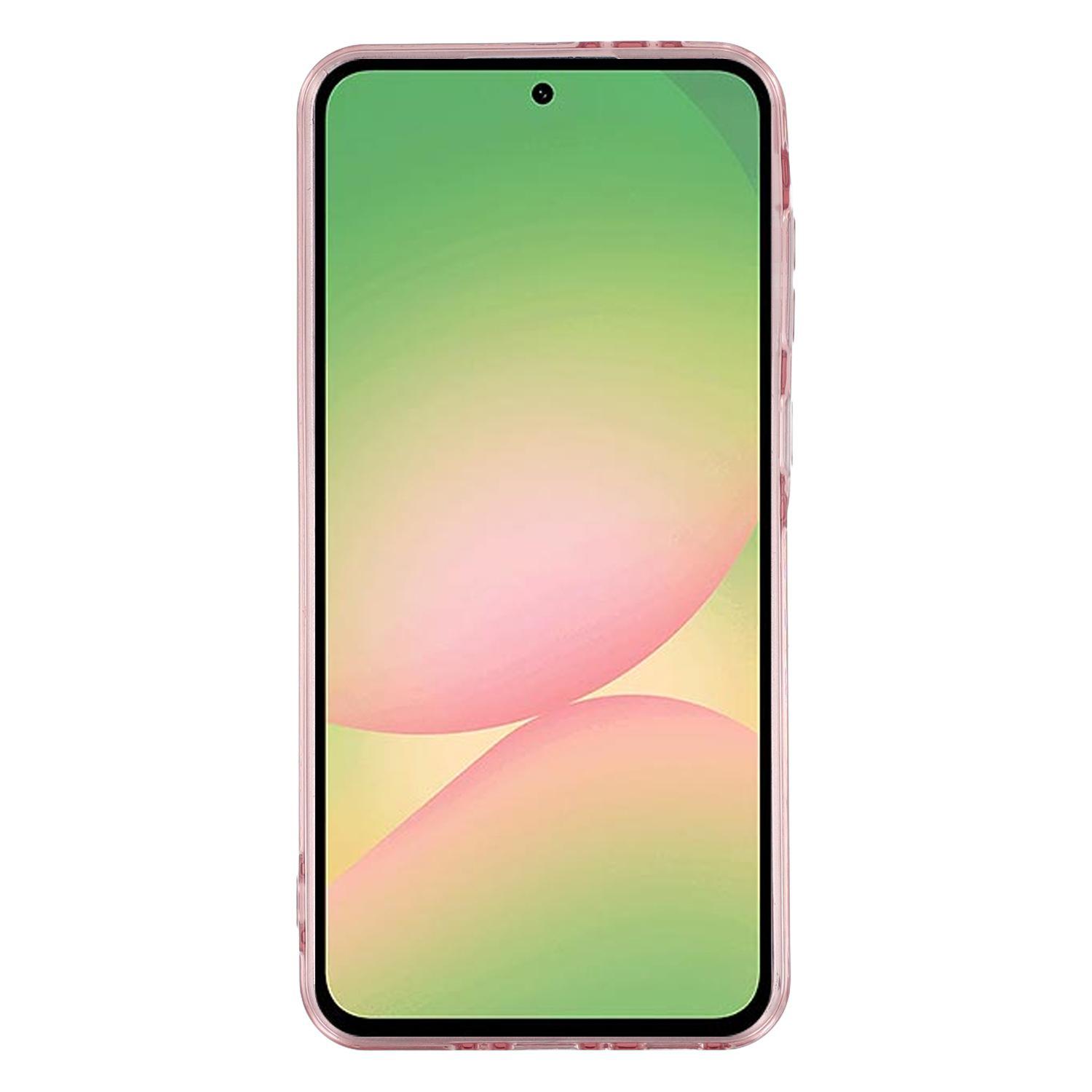 

For Samsung Galaxy A56 5G Case Big Bow Decor IMD PC+TPU Phone Cover with Glass Lens Film As Shown A
