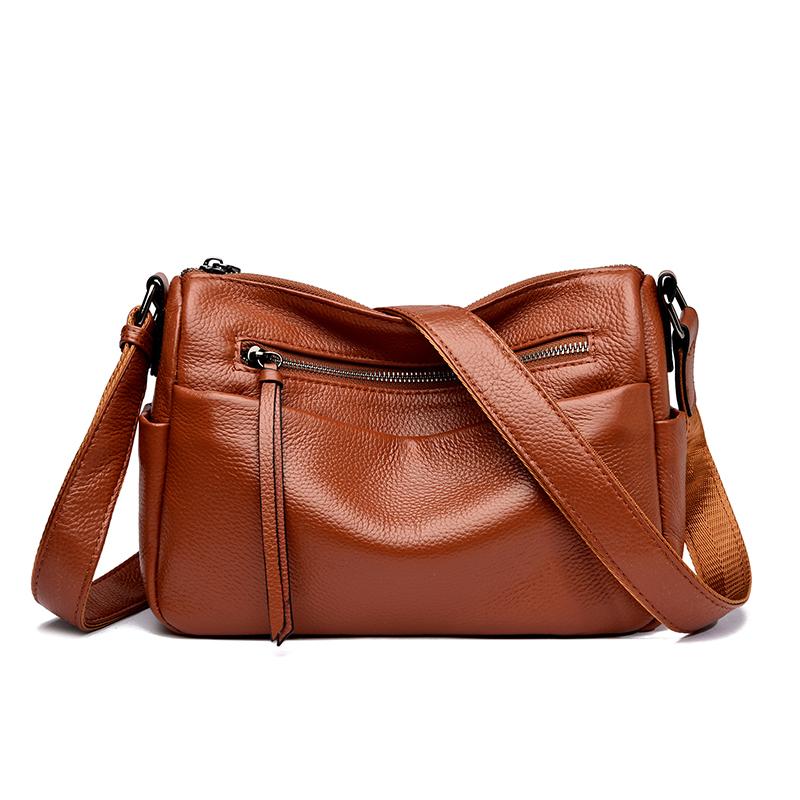 100% Genuine Cowhide Leather Women Tote