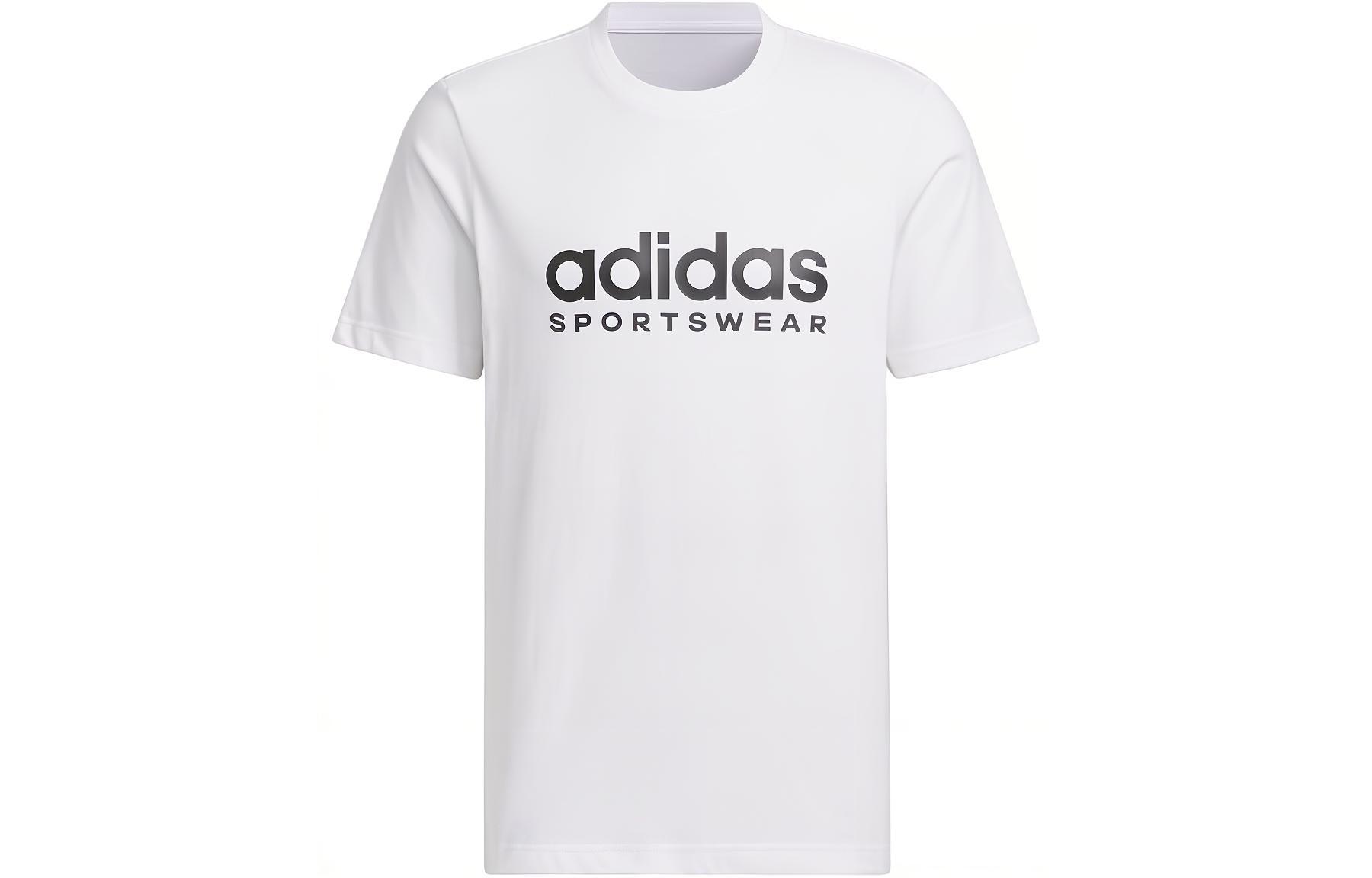 Adidas Regular T-Shirt Unisex White JI9073 L