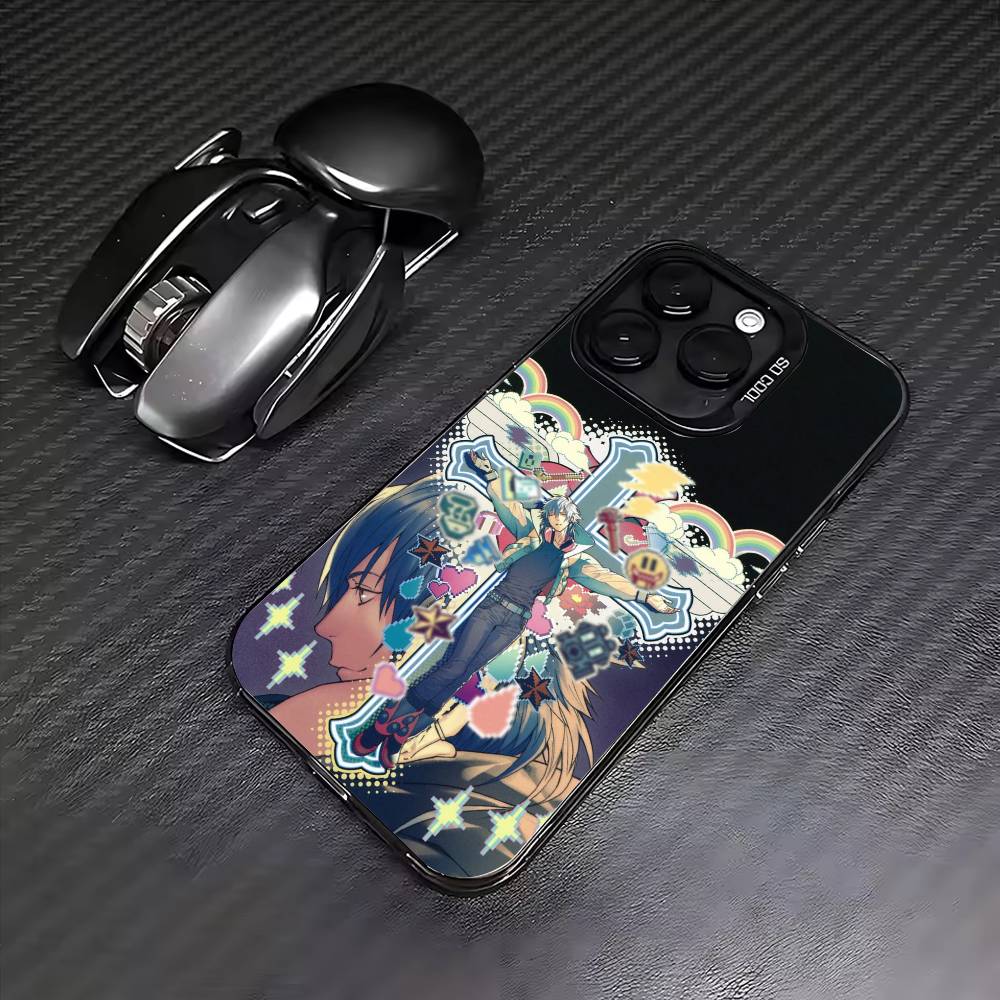 

Animer D-Dramatical M-Murder Phone Case For iPhone17,16,15,14,13,12,11 Plus,Pro Max Colored Silver Plated Inside Cover iPhone15plus