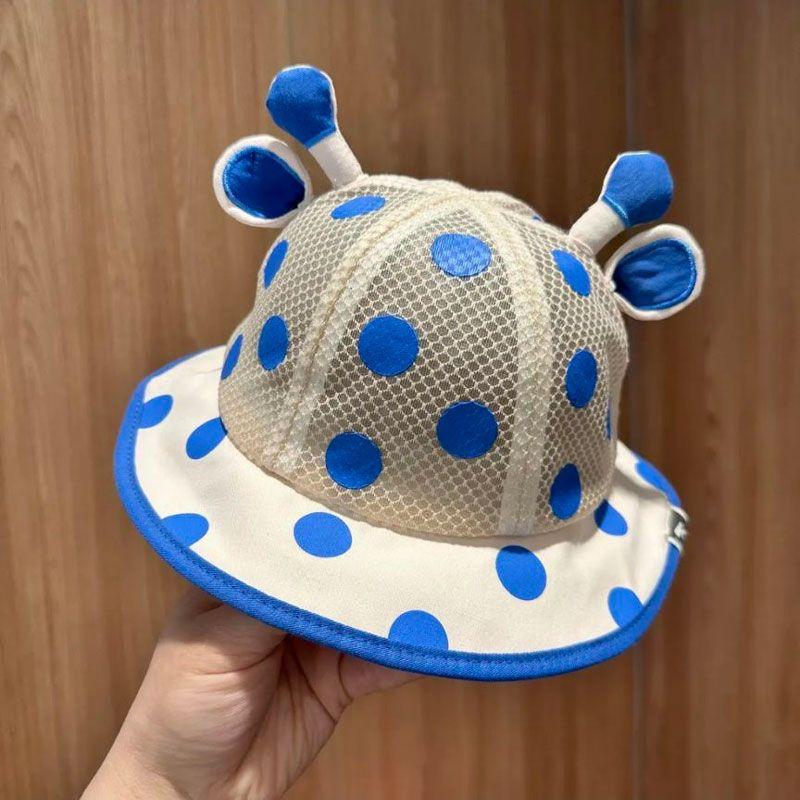 Cotton Hat Summer Mesh Fisherman Hat Cute Boy's Travel Sun Hat Sun Hat Thin Design Children's Sun Protection Hat