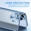 Coque de téléphone à cadre métallique Pour iPhone 17 11 12 13 14 15 16 Pro Max Alliage d'aluminium Protection Complète de l'Objectif Coque Arrière Métallique Plaqué Pour iPhone 13 mini