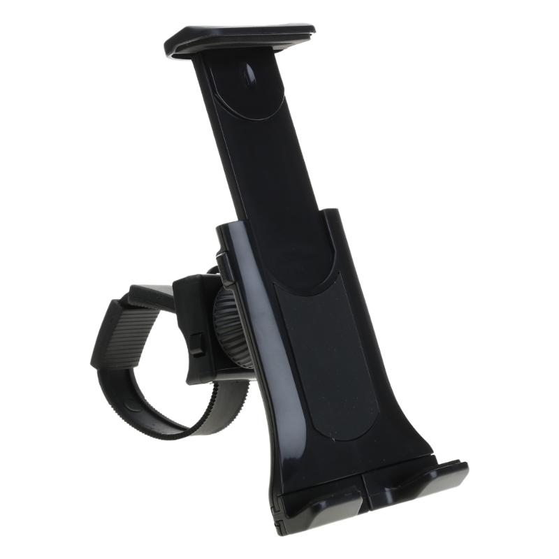 Motorcycle Bicycle Phone Bracket Handlebar Tablet Stand Mount for 4.7-11in Tablet Phone Holder Cradle for Gym Tread Mill