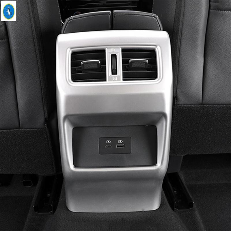 Matte Car Water Cup Holder / Gear Shift Lift / Air AC Accessories Cover Trim For Nissan X-Trail X Trail / Rogue T33  - 2026