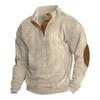 (TC)Spring And Autumn European Size Men's Outdoor Casual Standing Collar Long-sleeved Sweater