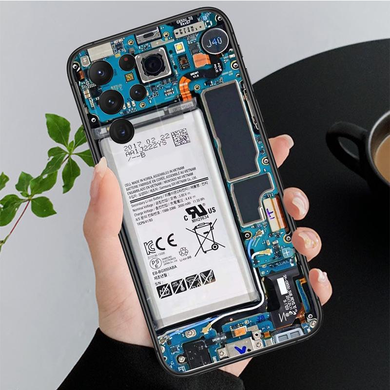 Θήκη τηλεφώνου για Samsung Galaxy A73 A53 A13 A22 A12 A32 A71 A21S A33 A52 A72 A41 A50 A70 A31 M31 Μπαταρία μητρική πλακέτα κυκλώματος