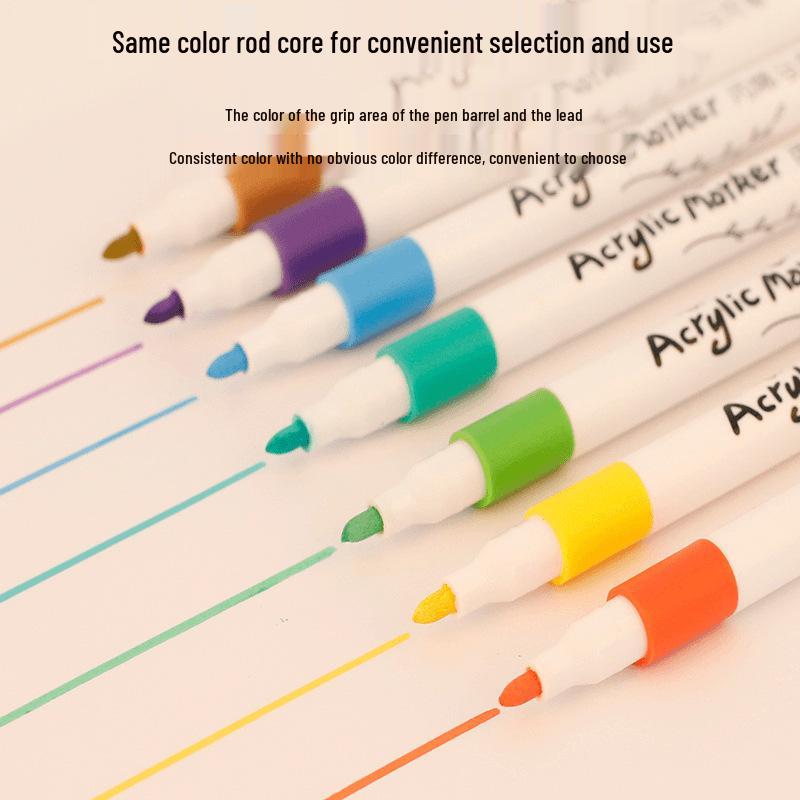 Acrylmarker: Deckend & Mischbar für DIY-Kunst- und Schulprojekte für Kinder