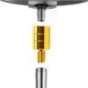 MNFT 2Pcs Fishing Landing Net Head Connector M6/M8/M10/M12 Adapter Converter Mount Screw for Fish Net with Pole Handle