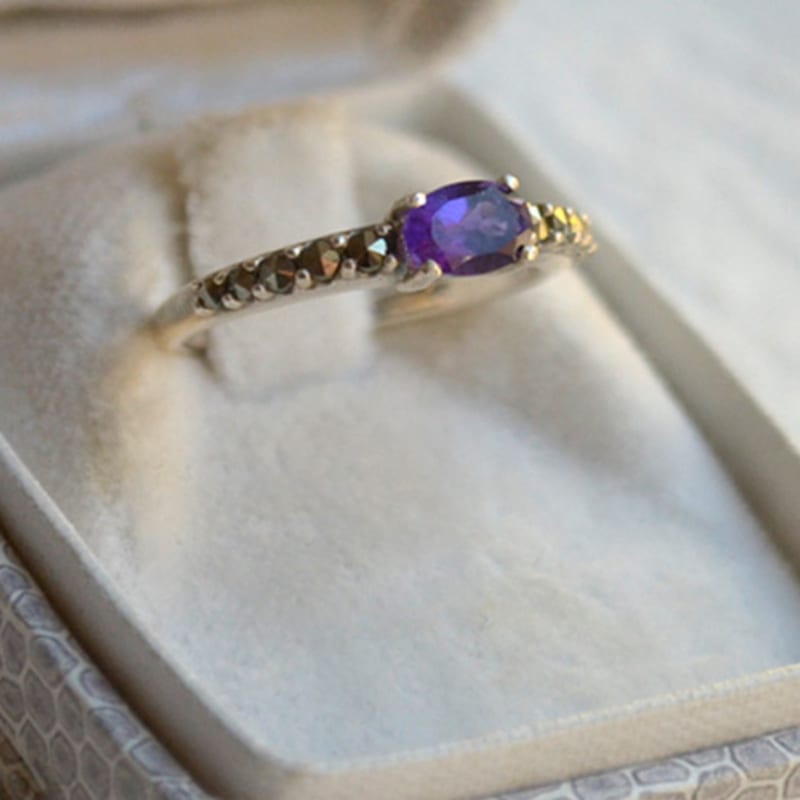 Martha In the Garret Amethyst.591