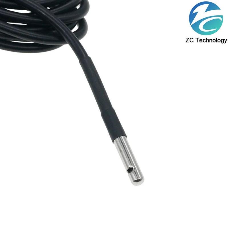 

SHT20 SHT30 SHT40 temperature and humidity sensor waterproof stainless steel IIC module digital I2C probe SHT30-1M