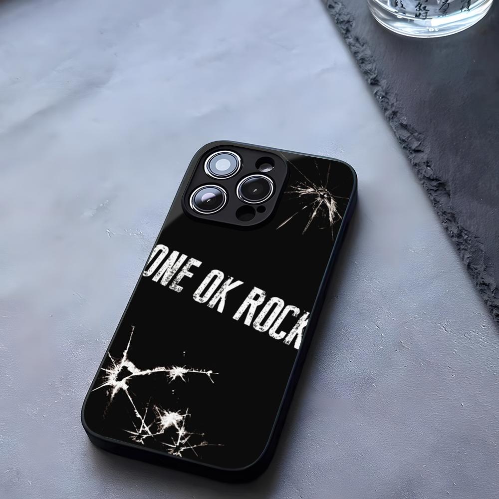 ONE OK ROCK Phone Case Tempered Glass For IPhone 17 13 14 16 12 15 11 Pro Max Plus Mini X XR SE2020 Coque