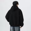 Men's Trendy Thickened Hooded Sweatshirt - Autumn/Winter Large Size, Youth Plus Velvet Warm Outerwear