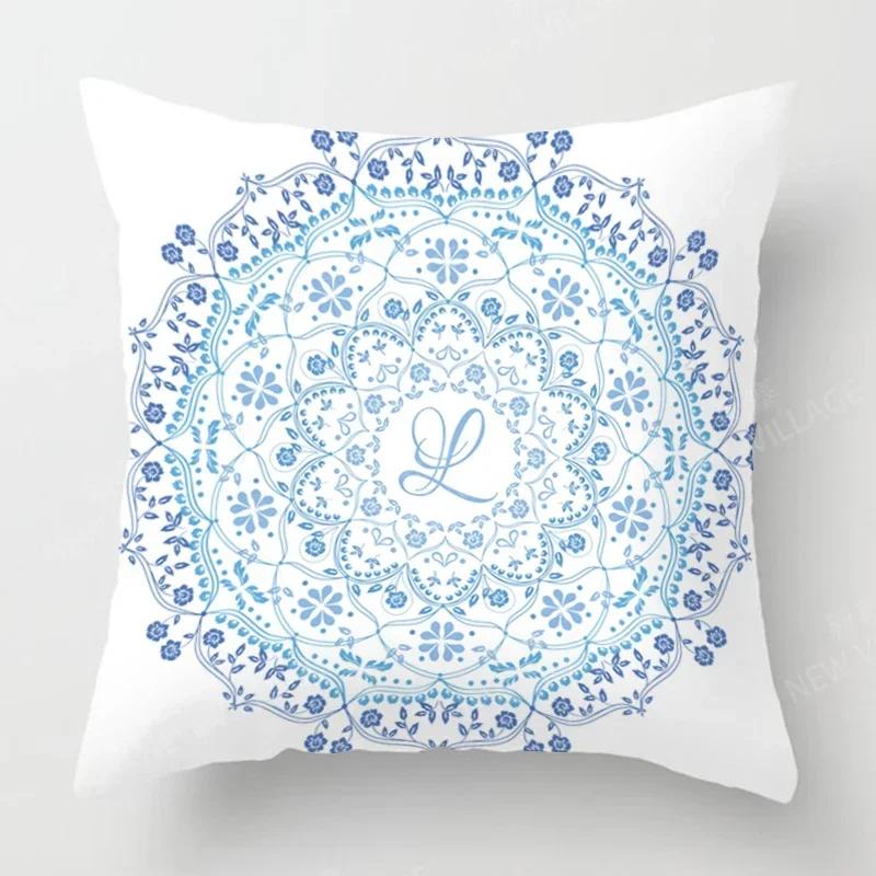 Fall Home Decor Autumn Living Room Throw Pillow Cover Sofa Boho Cushion Cover   Mandala