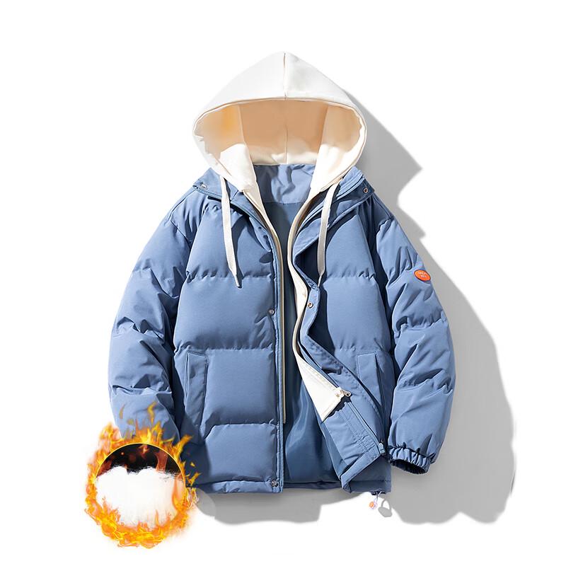 

VUUG Унисекс Зимняя Куртка с Капюшоном и Утеплителем 3XL