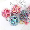 150pcs Children Candy Color Hair Bands for Baby Girls Lovely Scrunchies Rubber Band Kids Soft Elastic Sweet Hair Accessories