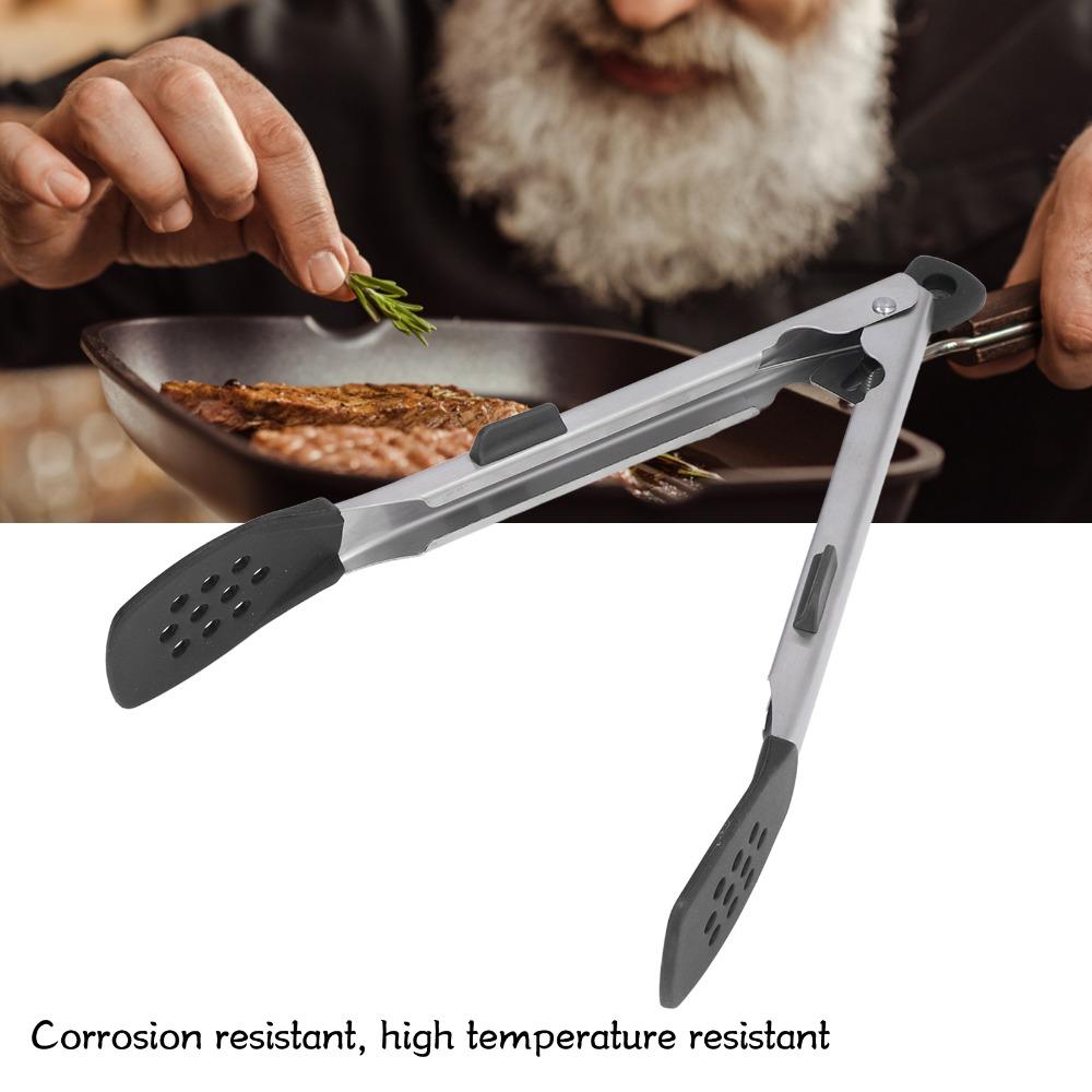 Hanging Loop Kitchen Tongs Two Arms Serving Tongs Practical Cooking Tongs  BBQ Grilling