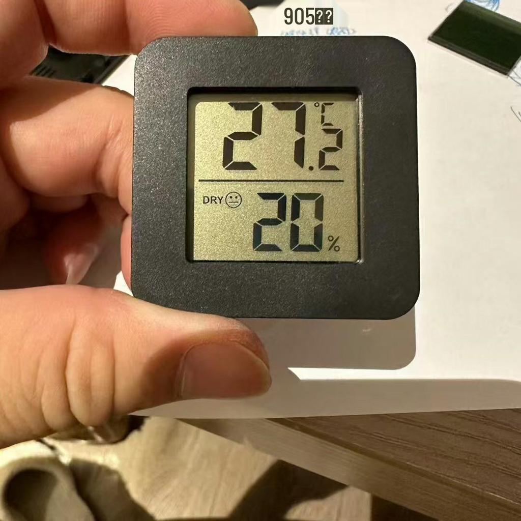 TikTok High-Precision Wall-Mounted Indoor Thermo-Hygrometer for Baby Room