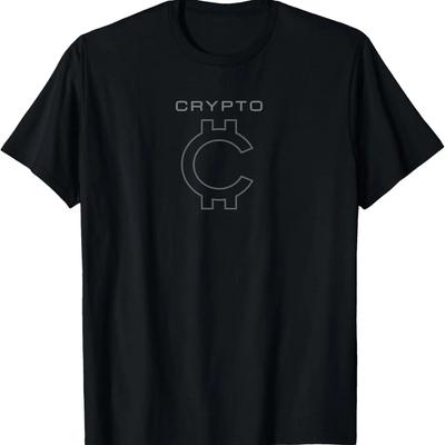 CRYPTO Kryptovaluta HODL Ikonisk Kreativ Cool Modern T-shirt
