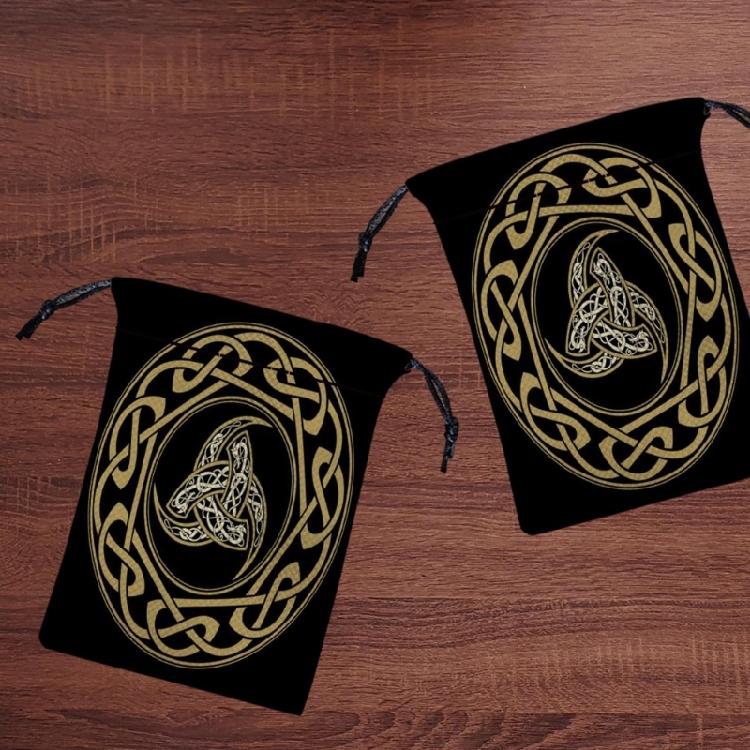 Divinations Tarots Bag Board Game Mini Jewelry Packagings Storage Pouch Gift Bag