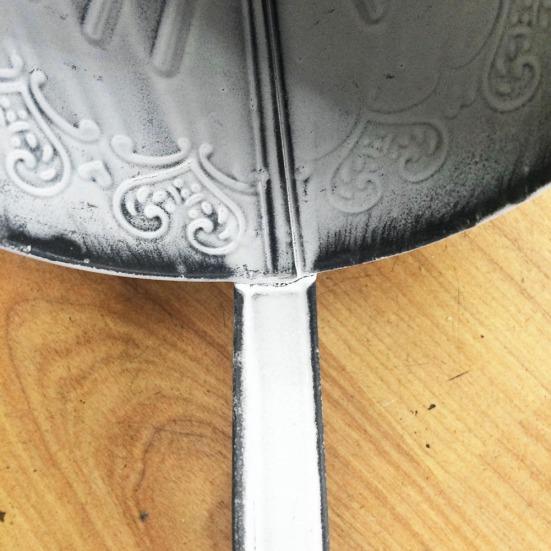 Family & Garden Vintage Iron Sheet Simulation Green Plant Flower Pot Bucket with Hook Home Decor