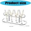 Clear Shatterproof Darted Board Holder For Sports Enthusiasts And Collectors Acrylic Storage Stand For Home Use