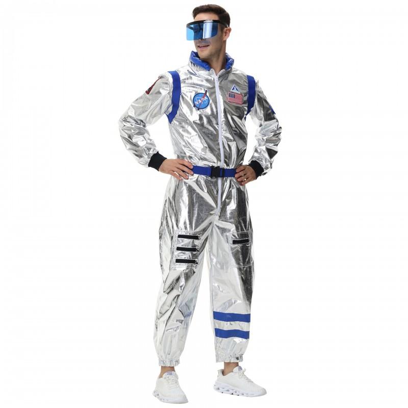 M-XL Halloween Couple Space Costume Wandering Earth Cosplay Astronaut Outfit Stage Party