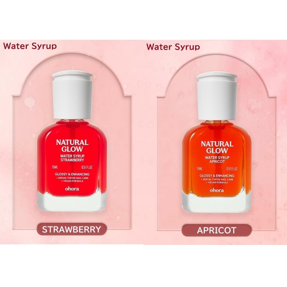 OHORA Sada posilovače nehtů Sirup Posilující péče o nehty Lesk 10 ml x2 (10 X 10)