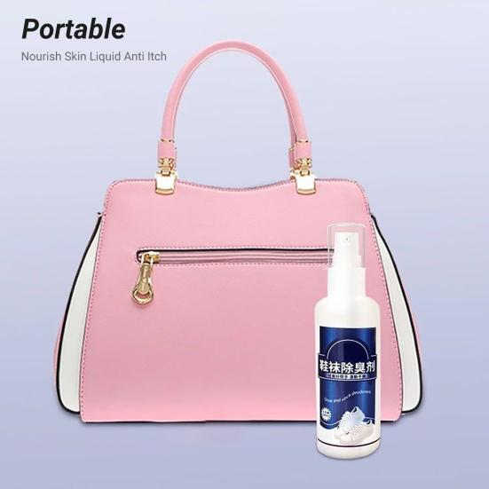 100ml Shoes Deodorant Spray with Mild Formula and Anti-Itch Properties