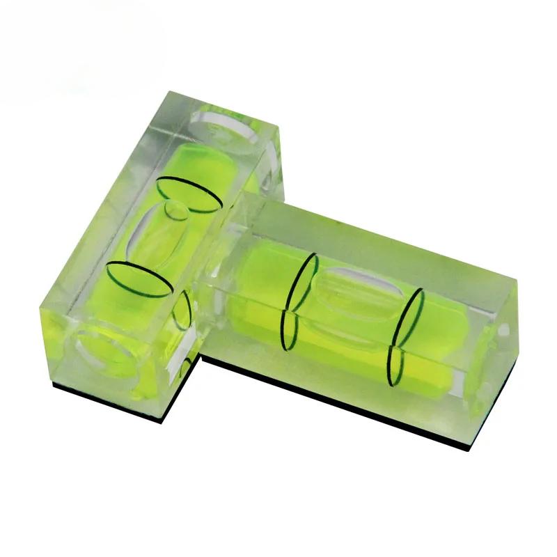 Plastic T-shaped Magnetic Bar Level, Mini Level Bubble, Multiple Models, Portable Measuring Ruler
